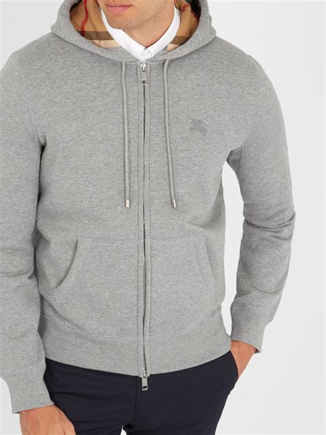 burberry grey zipper